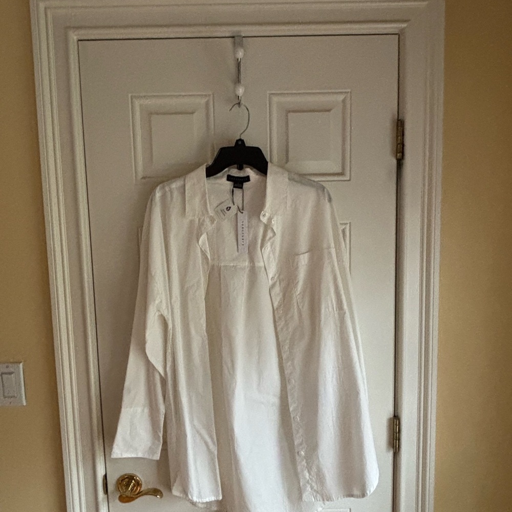 White button down shirt